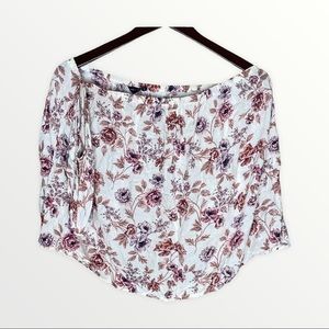 AMERICAN EAGLE STRETCHY FLORAL LOUNGE SHORTS L